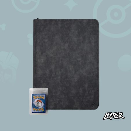 TCG COLLECTION - Binder Zip Card Saver 360 cartes Black