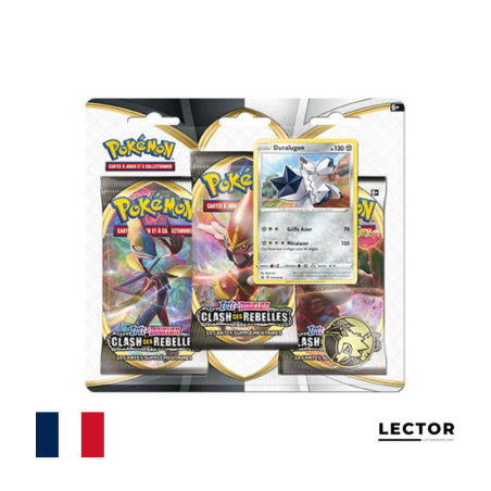 Tripack Duralugon - Pokémon - Clash des rebelles - EB2 - Scellé - Français