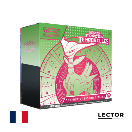 Coffret Dresseur d'Elite - Pokémon - Forces Temporelles - EV5 - Vert-de-fer - Scellé - Français