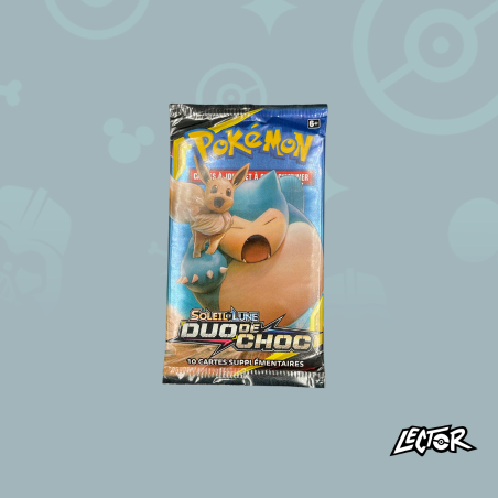 Pokémon - Artset de 4 boosters Duo de Choc SL09 - Français