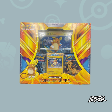 Pokémon - Coffret Raichu d'Alola - Français - Scellé