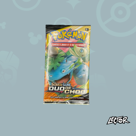 Pokémon - Artset de 4 boosters Duo de Choc SL09 - Français