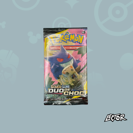 Pokémon - Artset de 4 boosters Duo de Choc SL09 - Français