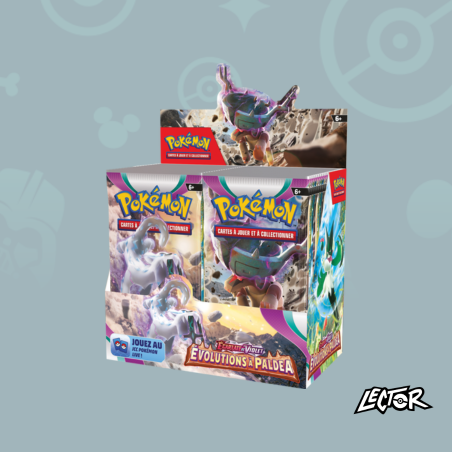 Display Pokémon EV2 Evolutions à Paldea - Scellé - Français 