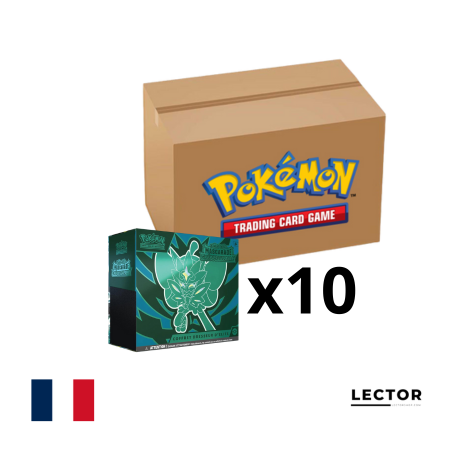 Carton scellé - Pokémon - Mascarade Crépusculaire - EV6 - 10 ETB - Scellé - Français