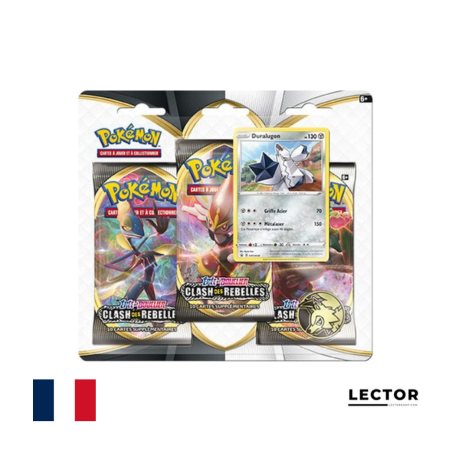 Tripack Duralugon - Pokémon - Clash des rebelles - EB2 -  Scellé - Français