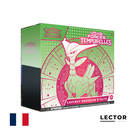 Coffret Dresseur d'Elite - Pokémon - Forces Temporelles - EV5 - Vert-de-fer -  Scellé - Français