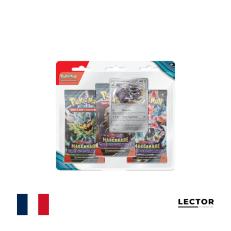 Tripack Vrombotor - Pokémon - Mascarade Crépusculaire - EV6 - Scellé - Français